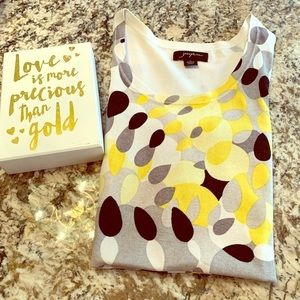 Josephine Knit Top Size Large